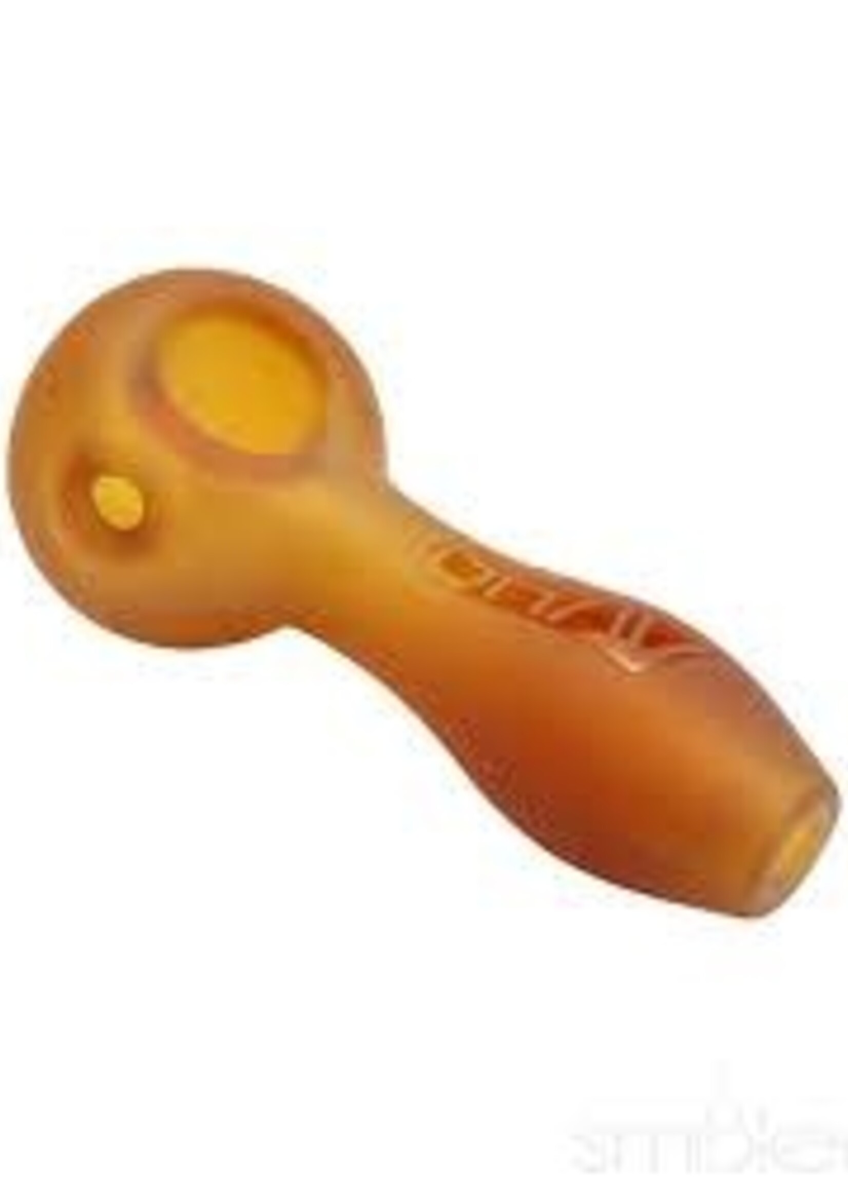 Grav Grav 4” Sandblasted Spoon Amber