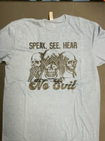 Cloud 9 Cloud 9 Speak See Hear No Evil T Shirt