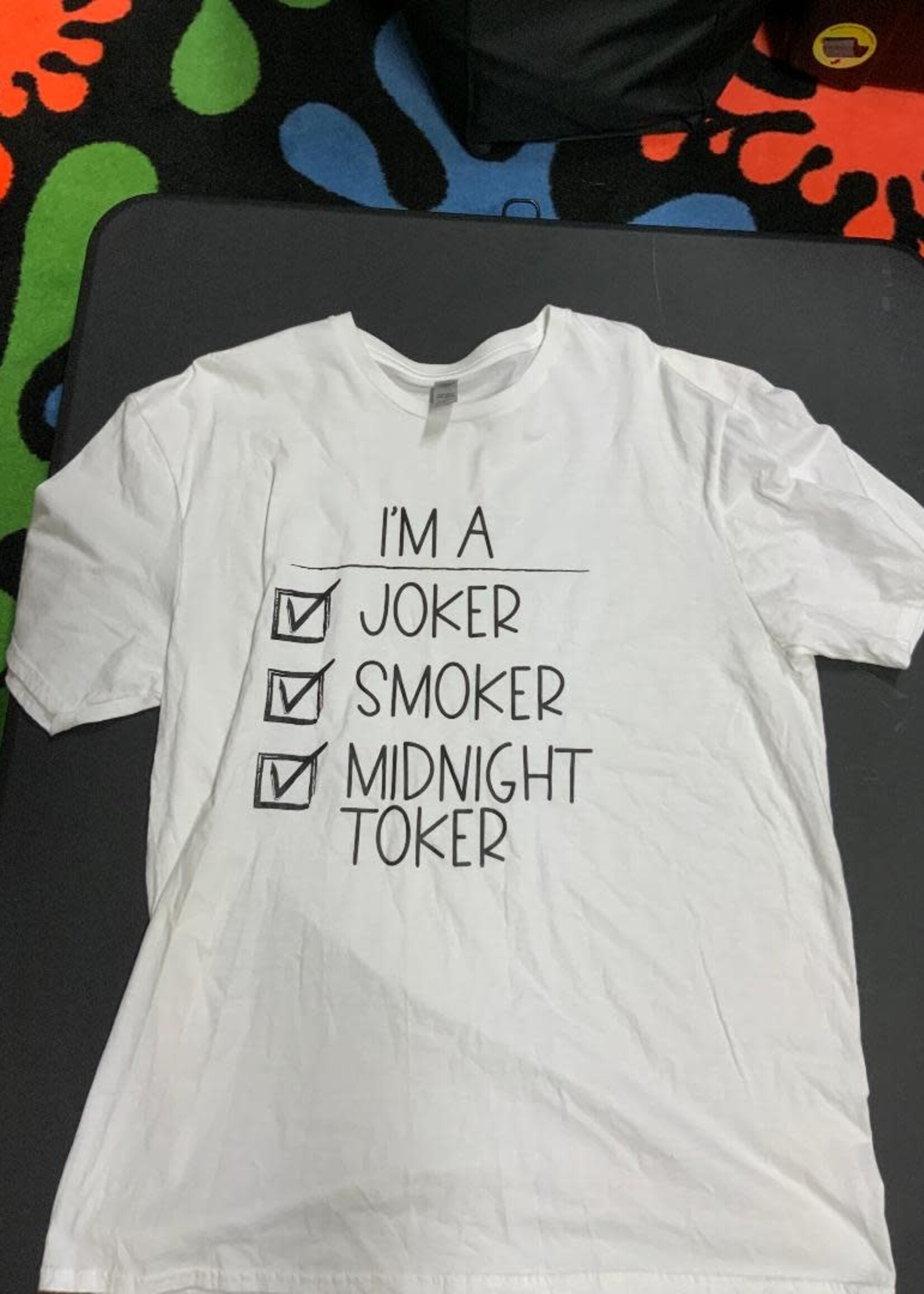 Cloud 9 Cloud 9 I'm A Joker Smoker Midnight Toker T Shirt
