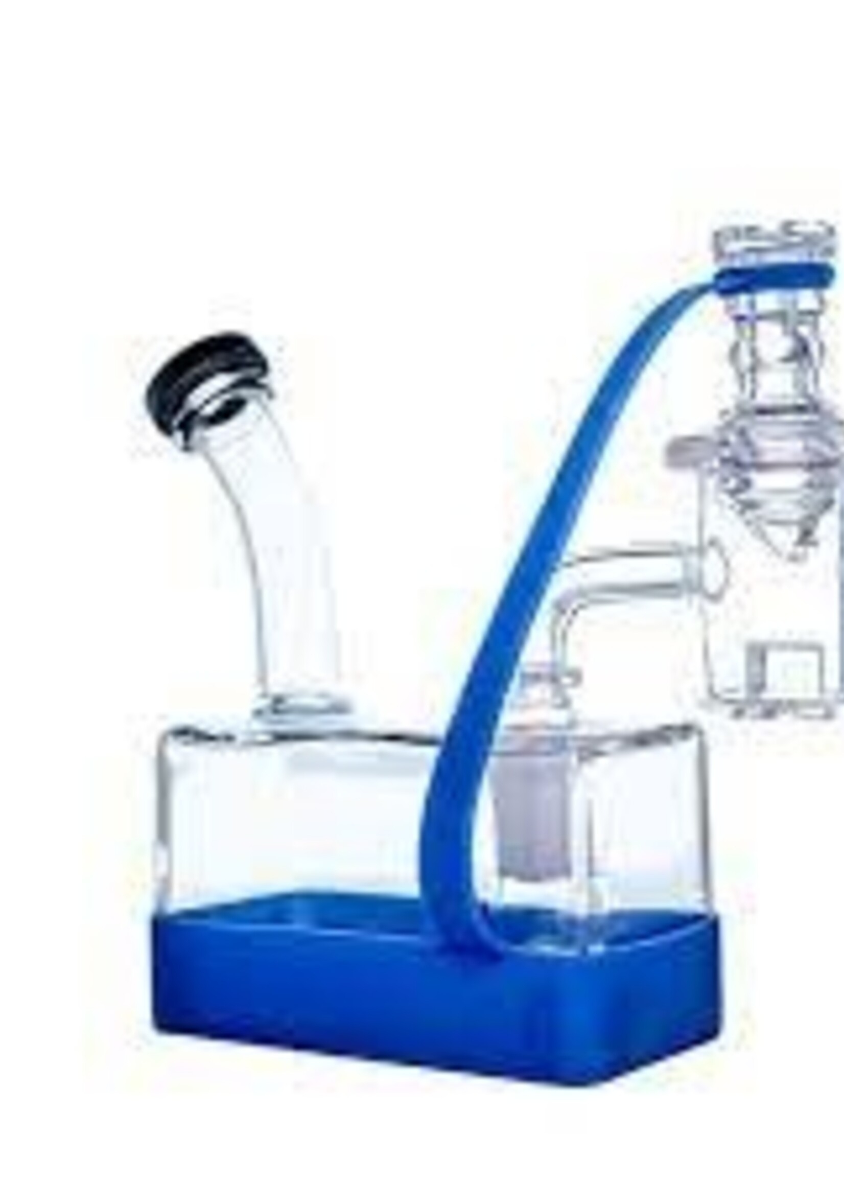 Stache RiO Tethered Silicone Sleeve Blue