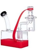 Stache RiO Tethered Silicone Sleeve Red
