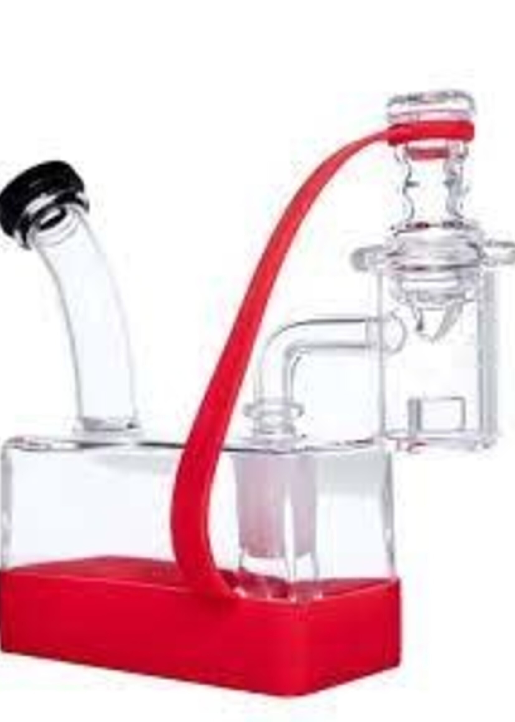 Stache RiO Tethered Silicone Sleeve Red