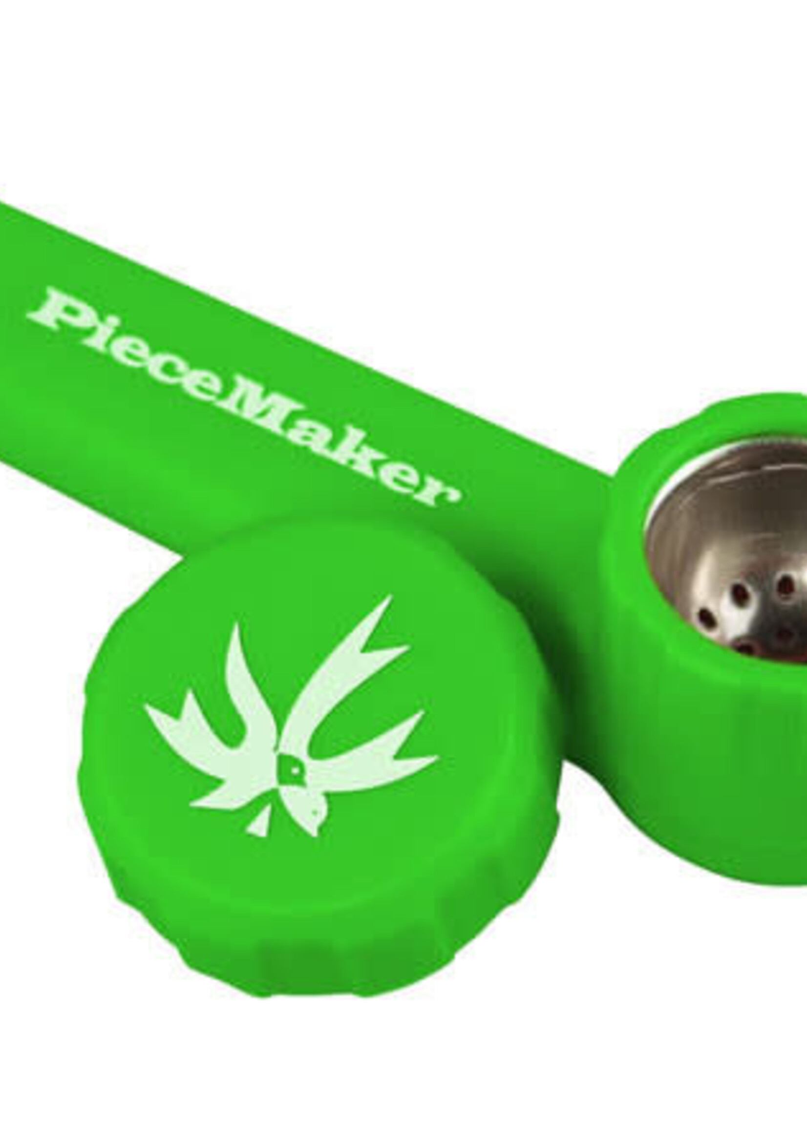 Piecemaker PieceMaker Karma Silicone Pipe 3.5" Colors Vary