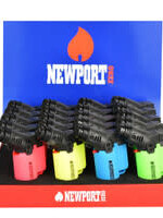 Newport Newport Neon Zero Torch Lighter 2.9" Assorted Colors