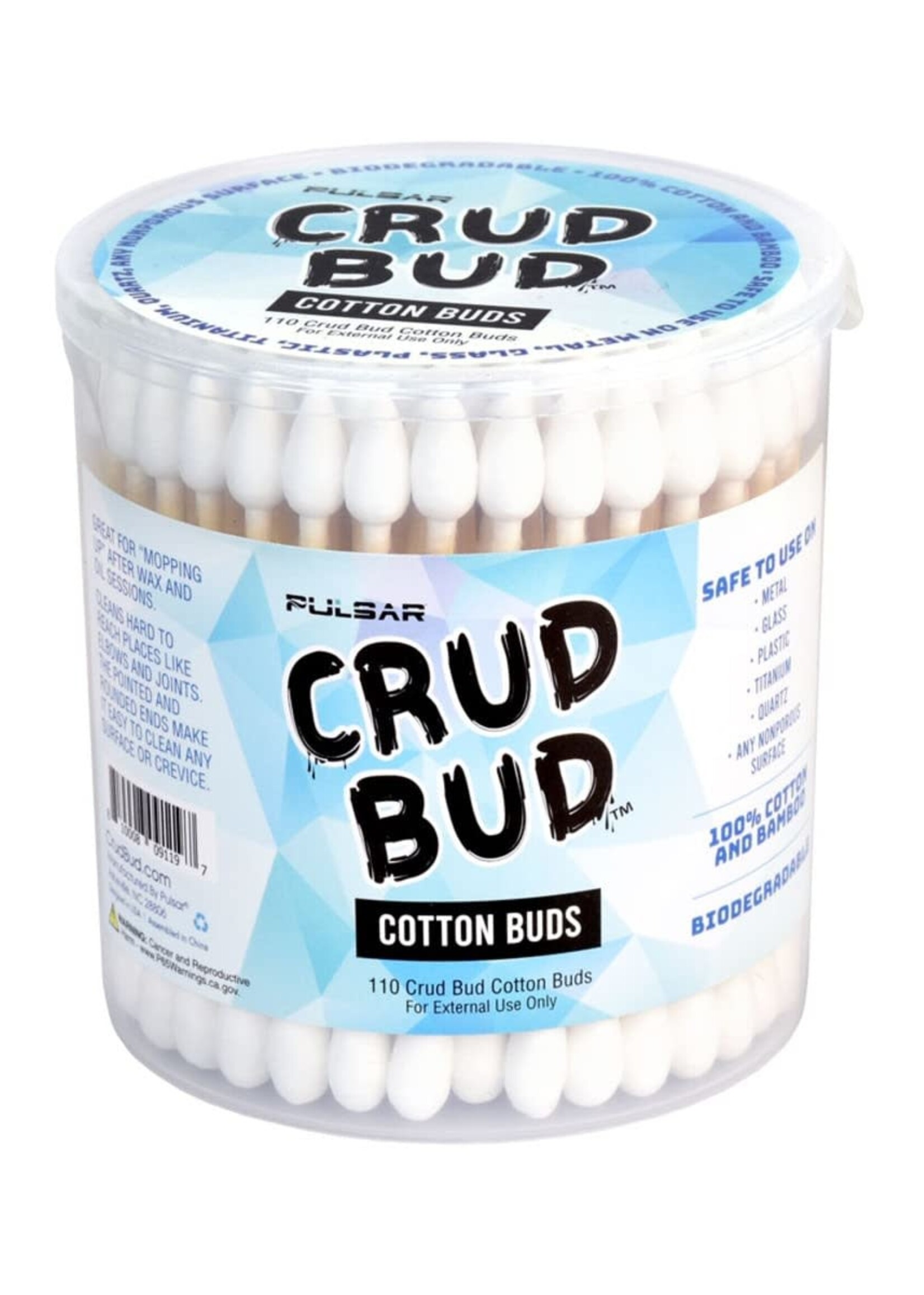 Crud Bud Crud Bud Dual Tip Cotton Buds 110pc