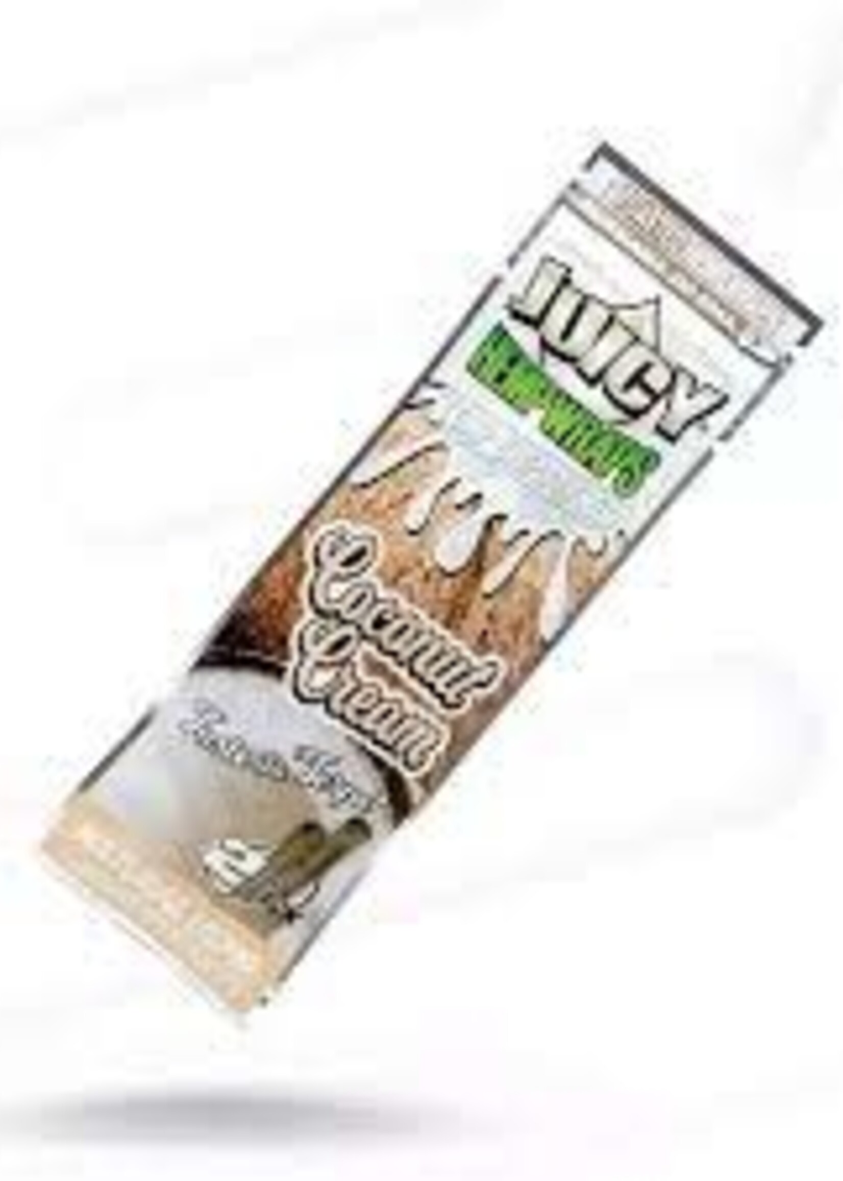 Juicy Jay Juicy Terp Enhanced Hemp Wraps - 2pk Coconut Cream