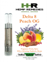 Hemp Remedies Hemp Remedies Delta 8 1g Cart Peach OG Hybrid