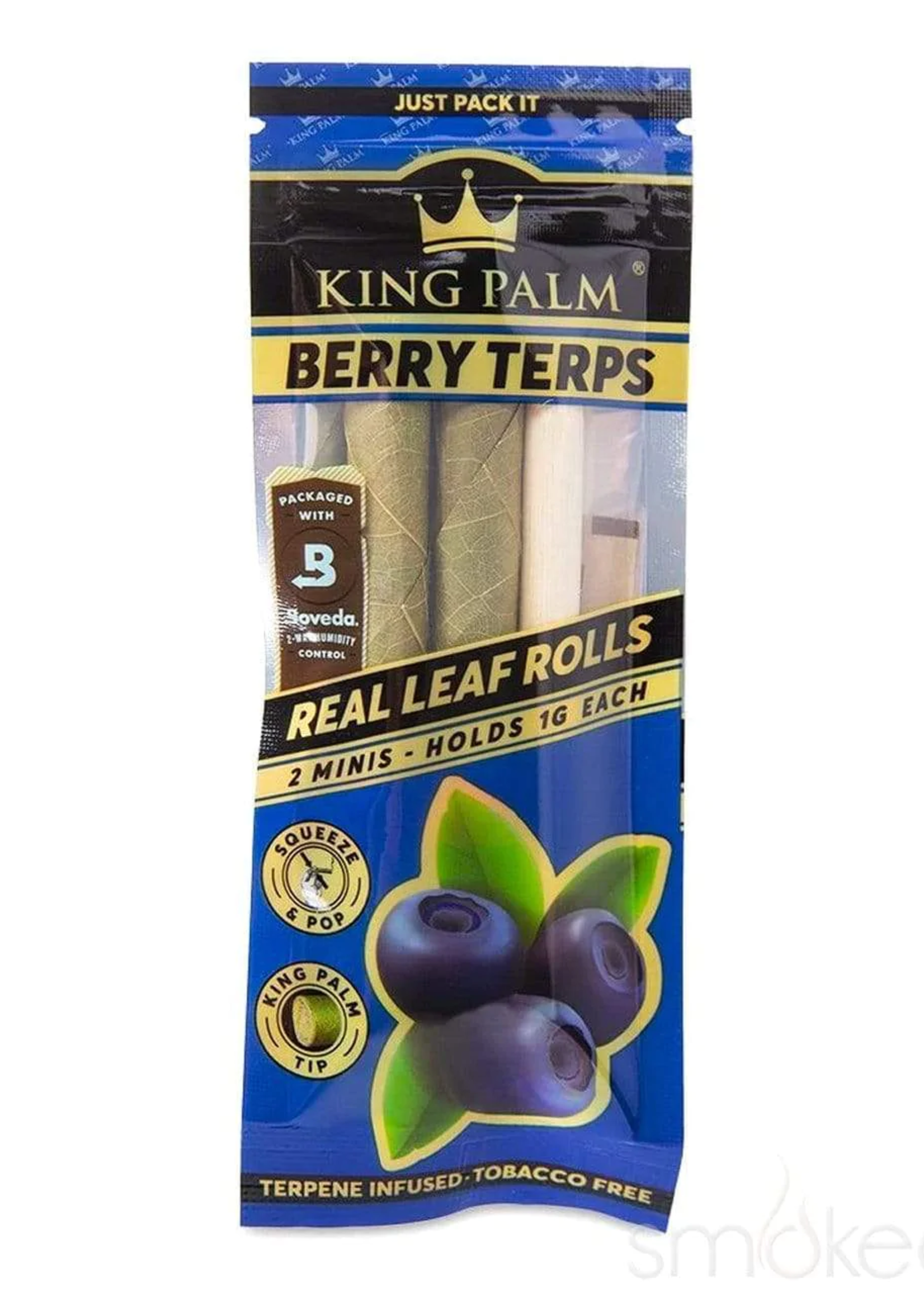 King Palm King Palm 2 Minis 1 Gram Berry Terps
