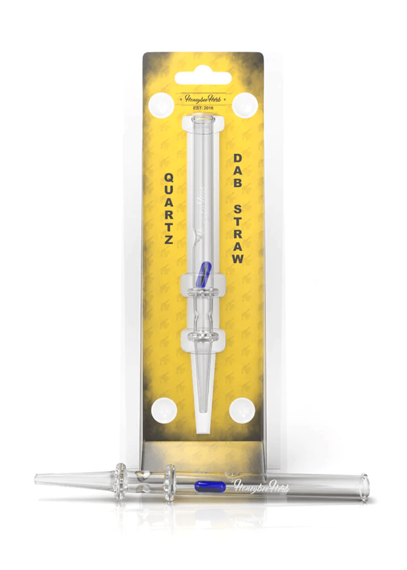 Honeybee Herb QUARTZ DAB STRAW SPINNER