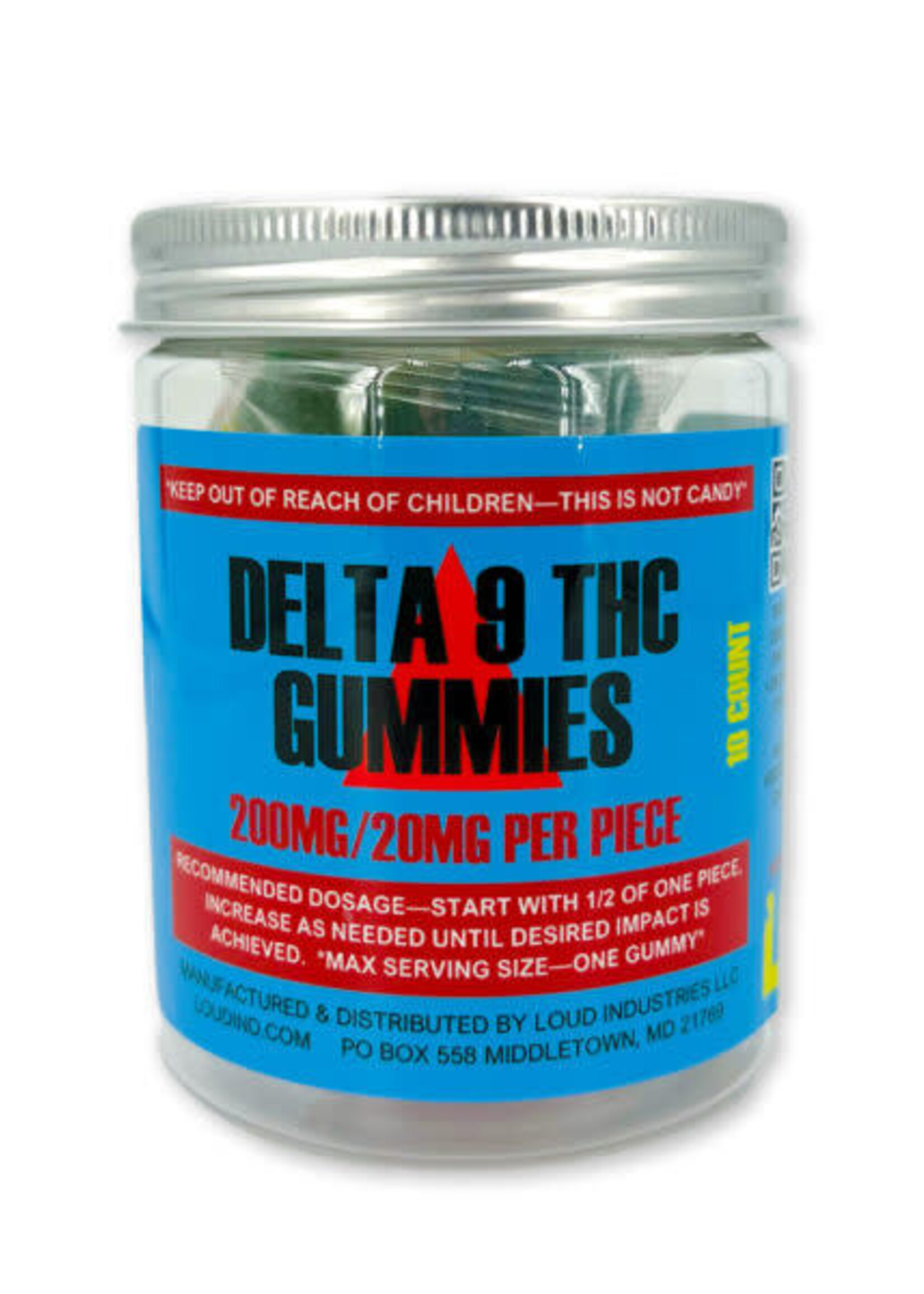 Loud Apothecary Loud Apothecary Delta 9 Gummy 200MG/20mg Per Piece