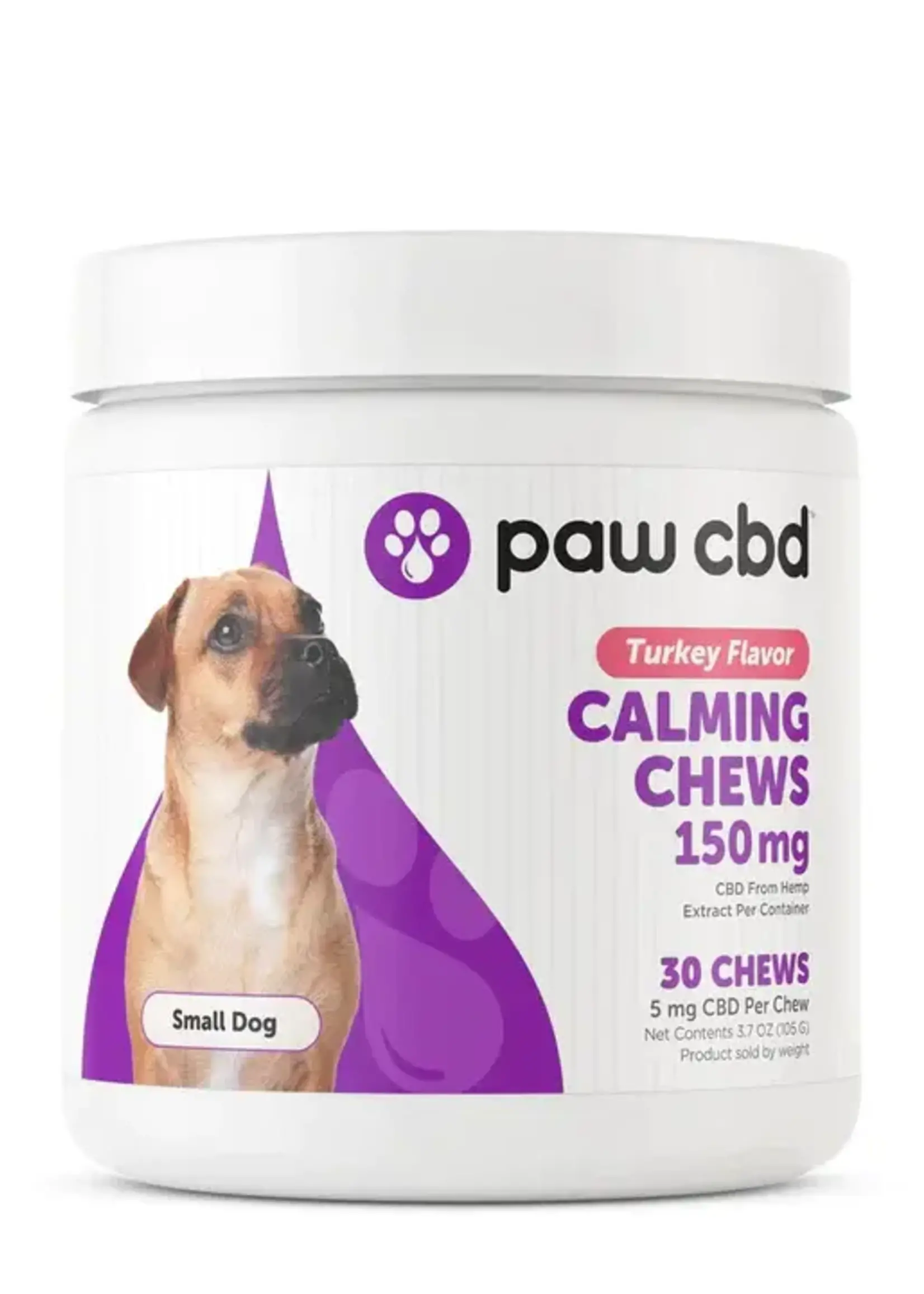 CBDMD CBDMD PET CBD CALMING SOFT CHEWS FOR DOGS BROAD SPECTRUM - TURKEY - 150 MG - 30 COUNT