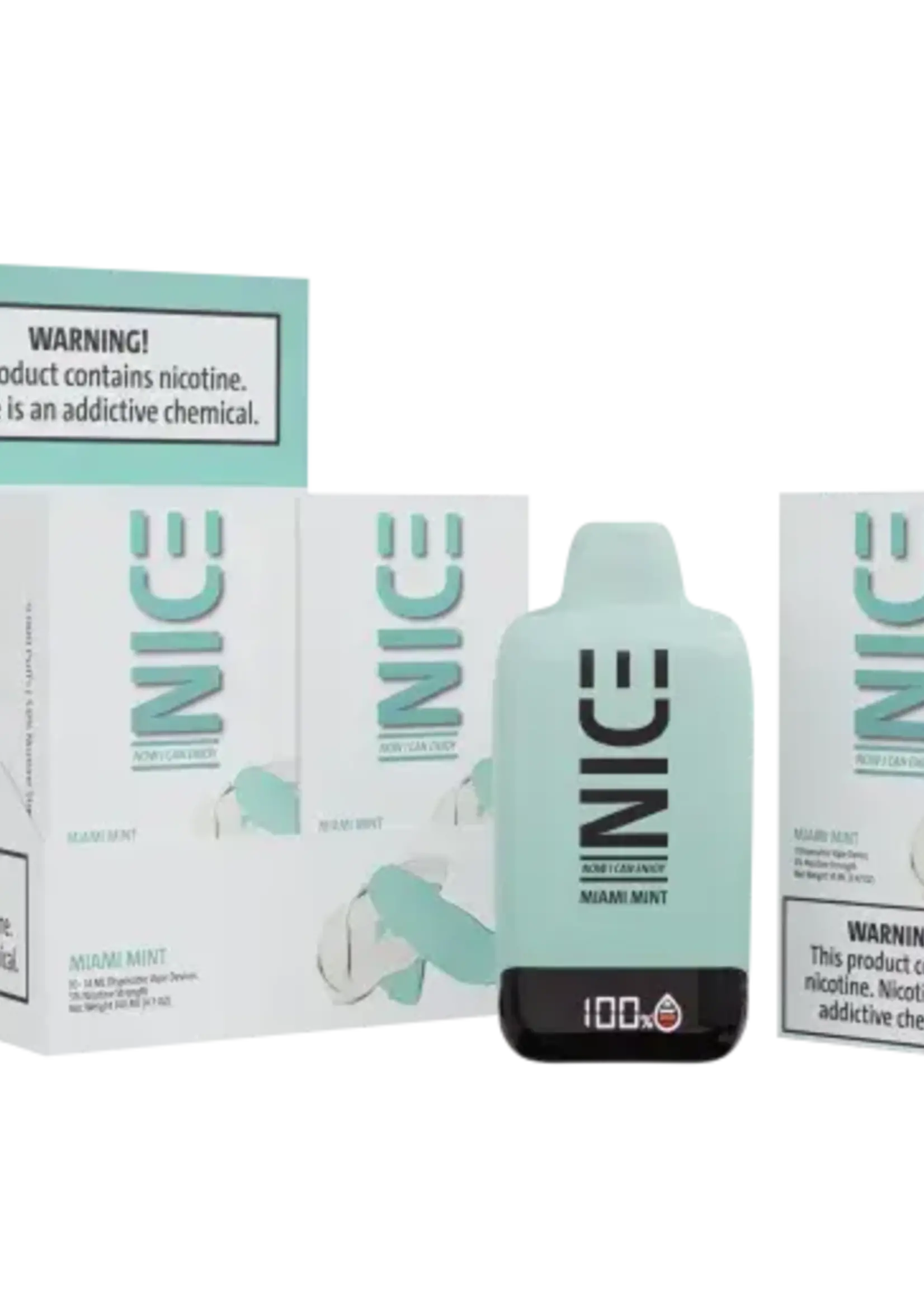 NICE NICE Disposable Vape 9000p Miami Mint