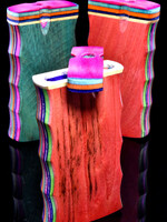 Large Multicolor Double Grip Dugout