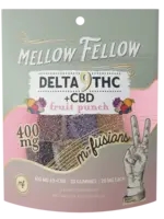 Mellow Fellow Mellow Fellow - M-Fusions - 400mg - Delta 9 - Fruit Punch - 20 Ct