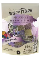 Mellow Fellow Mellow Fellow - M-Fusion - 1000mg - Picasso's Euphoria - Sour Punch - 20 Ct
