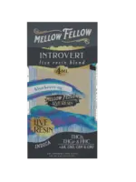 Mellow Fellow Mellow Fellow Live Resin Introvert Blend 4ml Disposable Vape Blueberry OG Indica