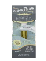 Mellow Fellow Mellow Fellow Live Resin Creativity Blend 2ml Cartridge White Widow Hybrid