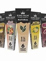 King Palm King Palm Hemp Cones 1 1/4 6pk Banana Foster