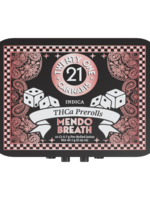 Twenty One Twenty One Pre Rolls 7g THCa Mendo Breath 10 Ct Tin Indica