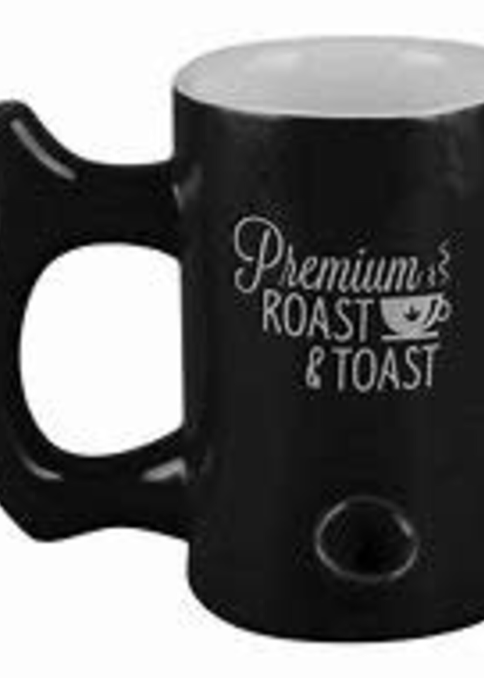 FashionCraft FashionCraft Roast And Toast Pipe Mug Black