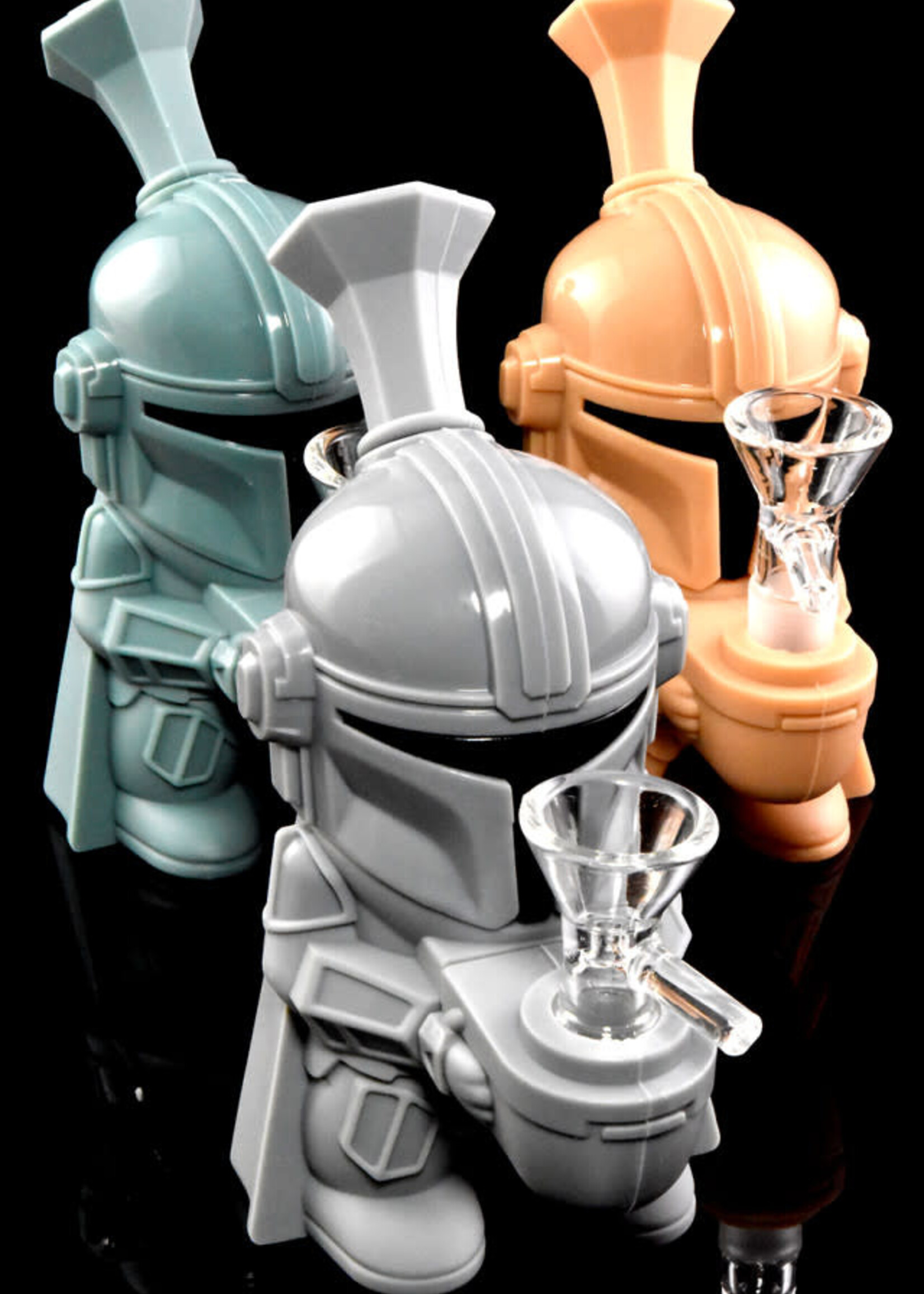 Small Silicone Soldier Water Pipe