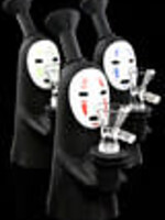 Small Masked Character Silicone Water Pipe