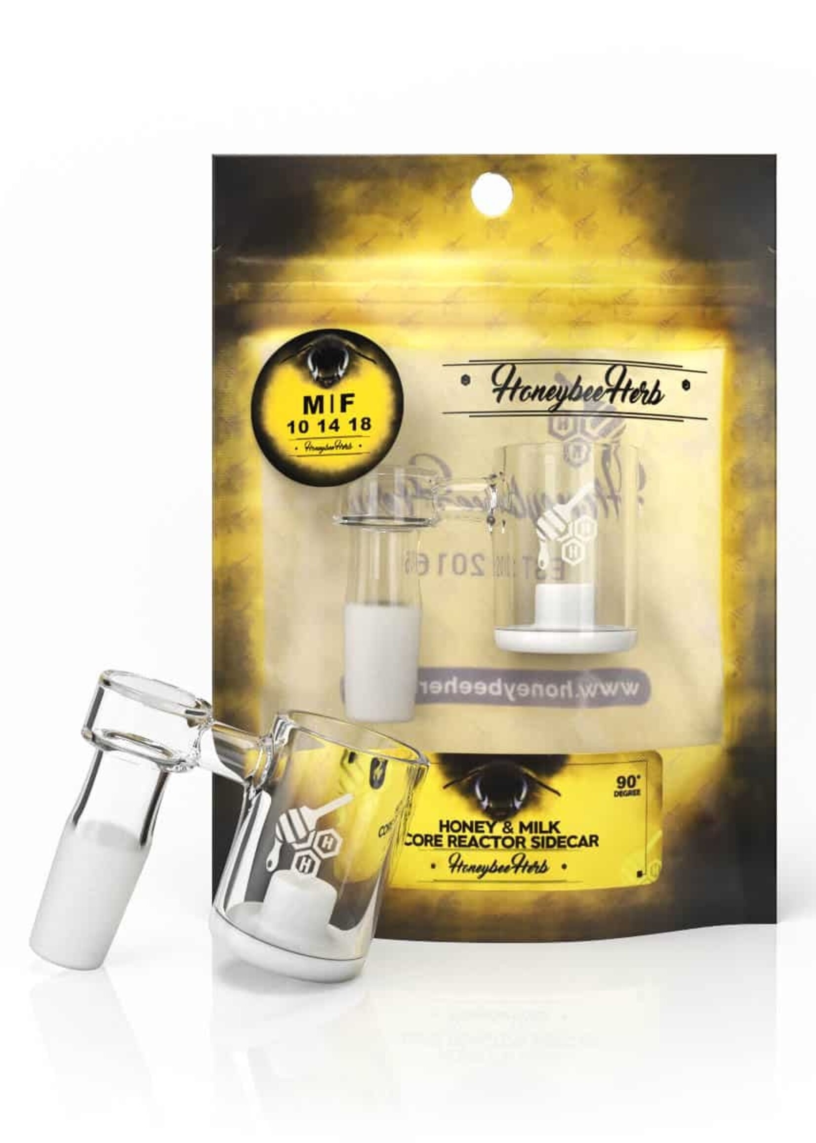 Honeybee Herb Honeybee Herb Honey & Milk Bevel Whirlwind Sidecar 14M Banger