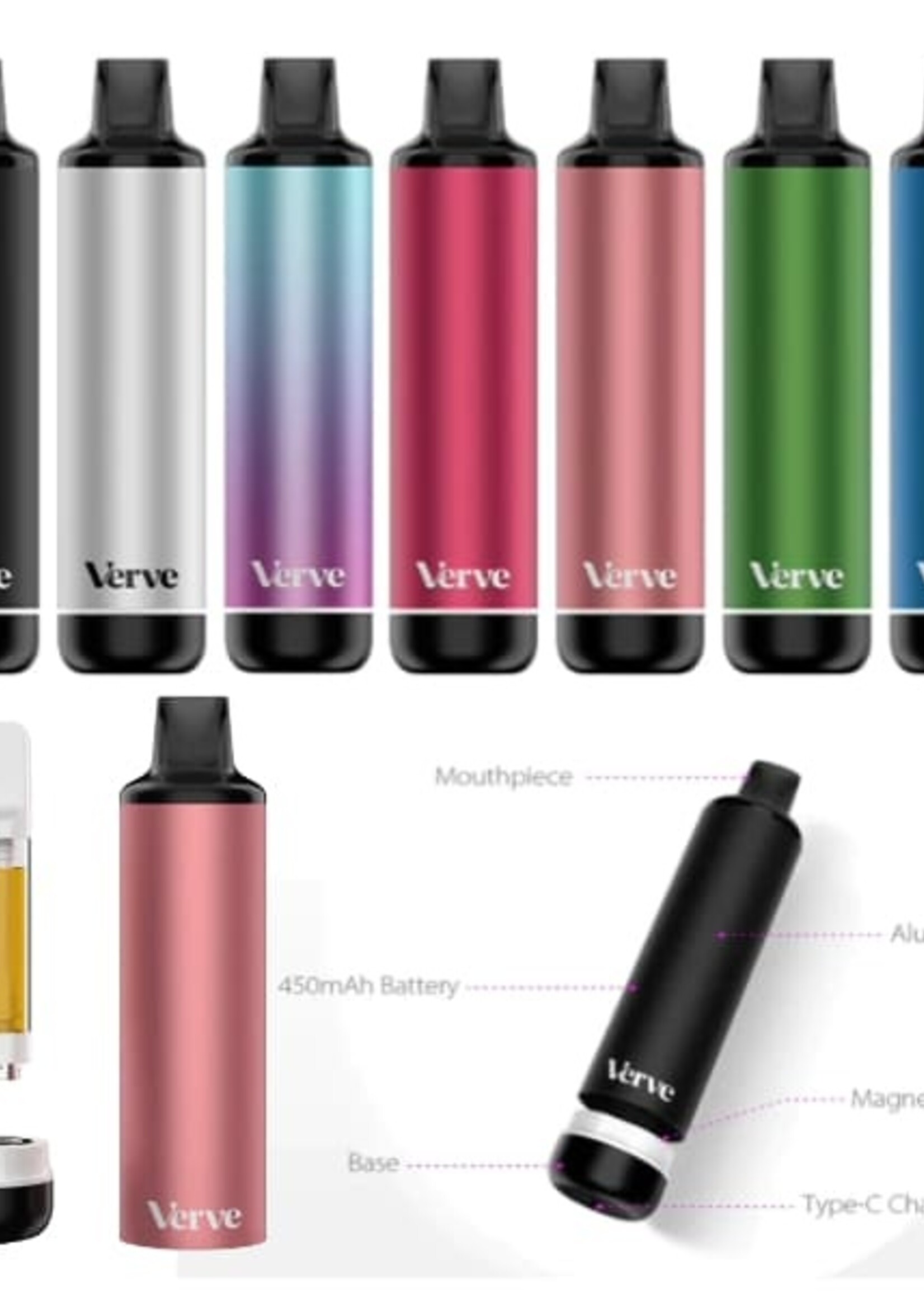 Yocan YOCAN VERVE 510 Vape Battery Rosy