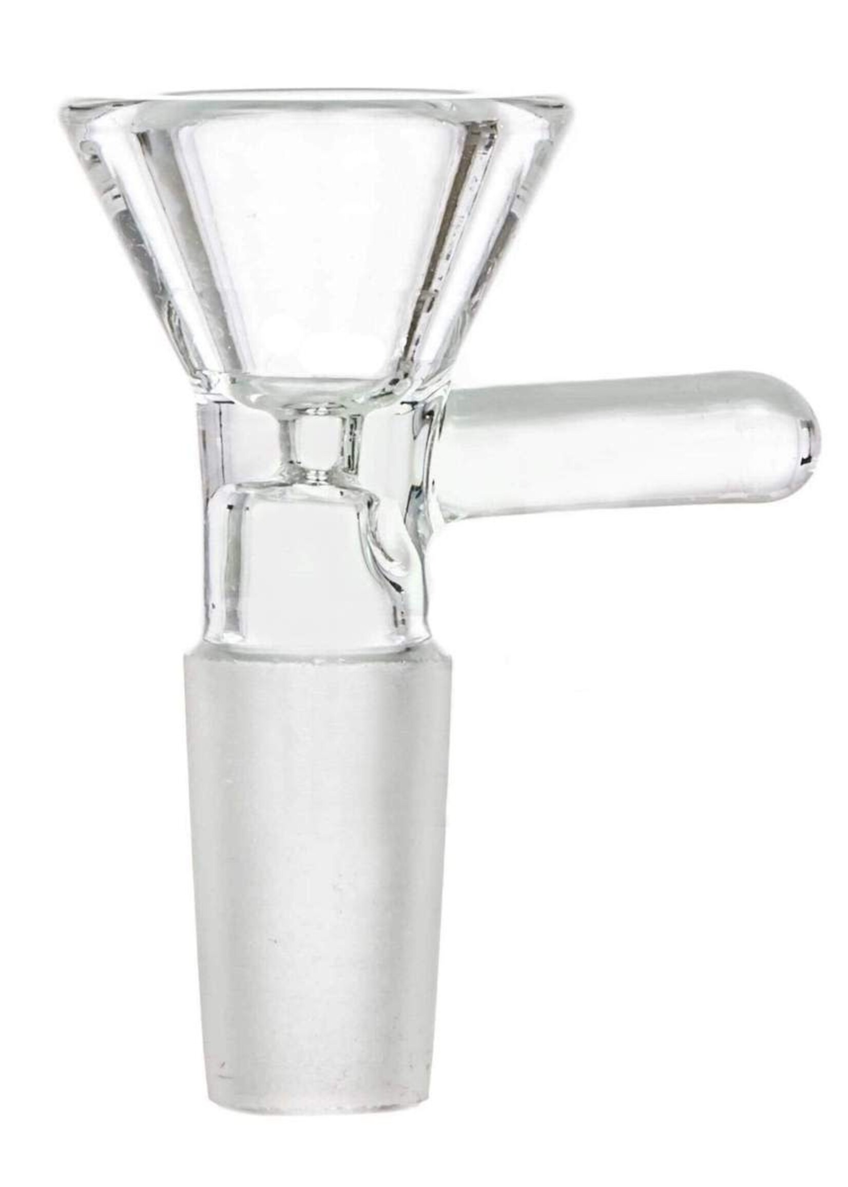 Clear Bowl W/Handle 14mm Male