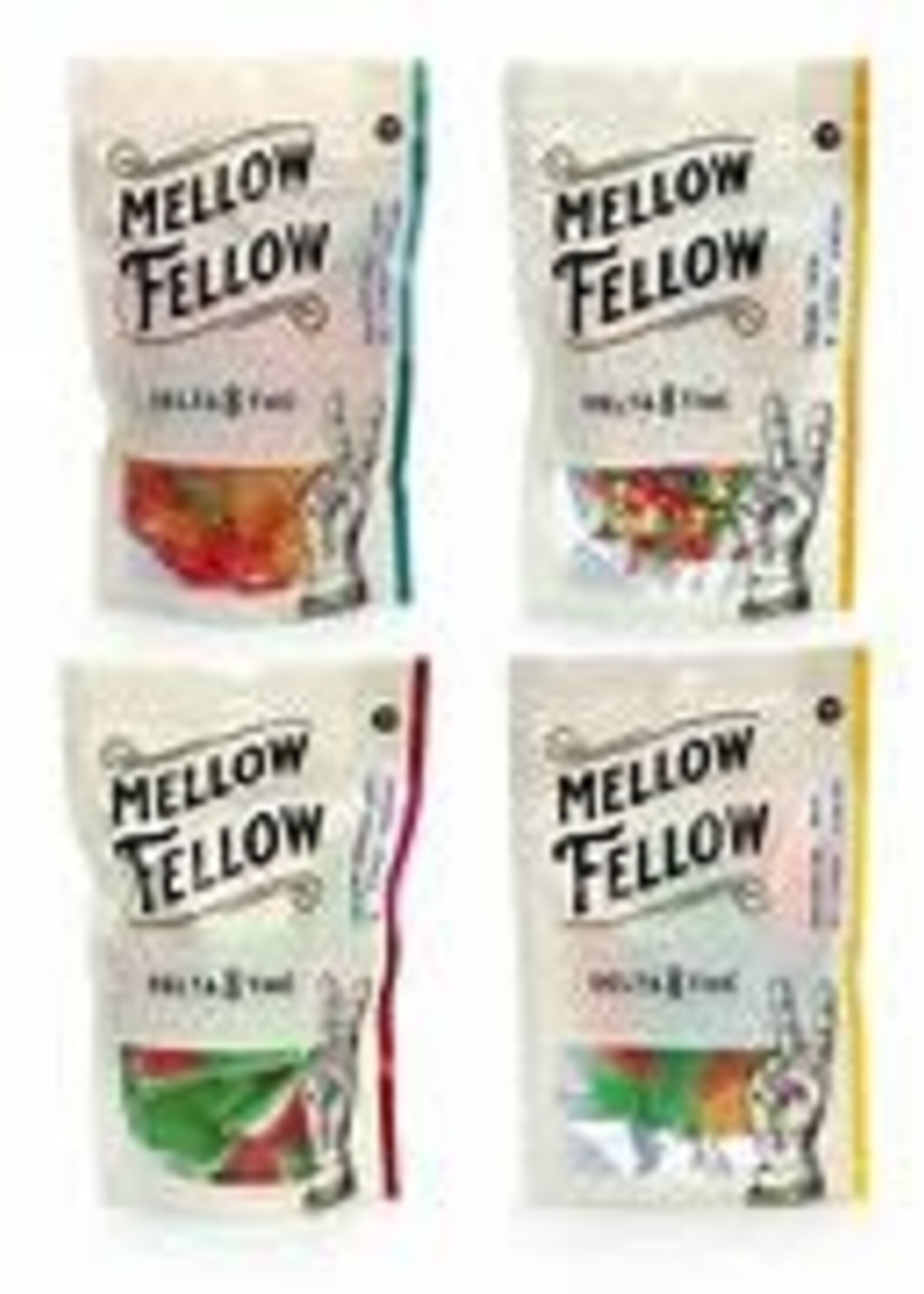 Mellow Fellow Mellow Fellow Gummie Delta 9 THC + CBD Fruit Punch 5mg Each 10 Ct