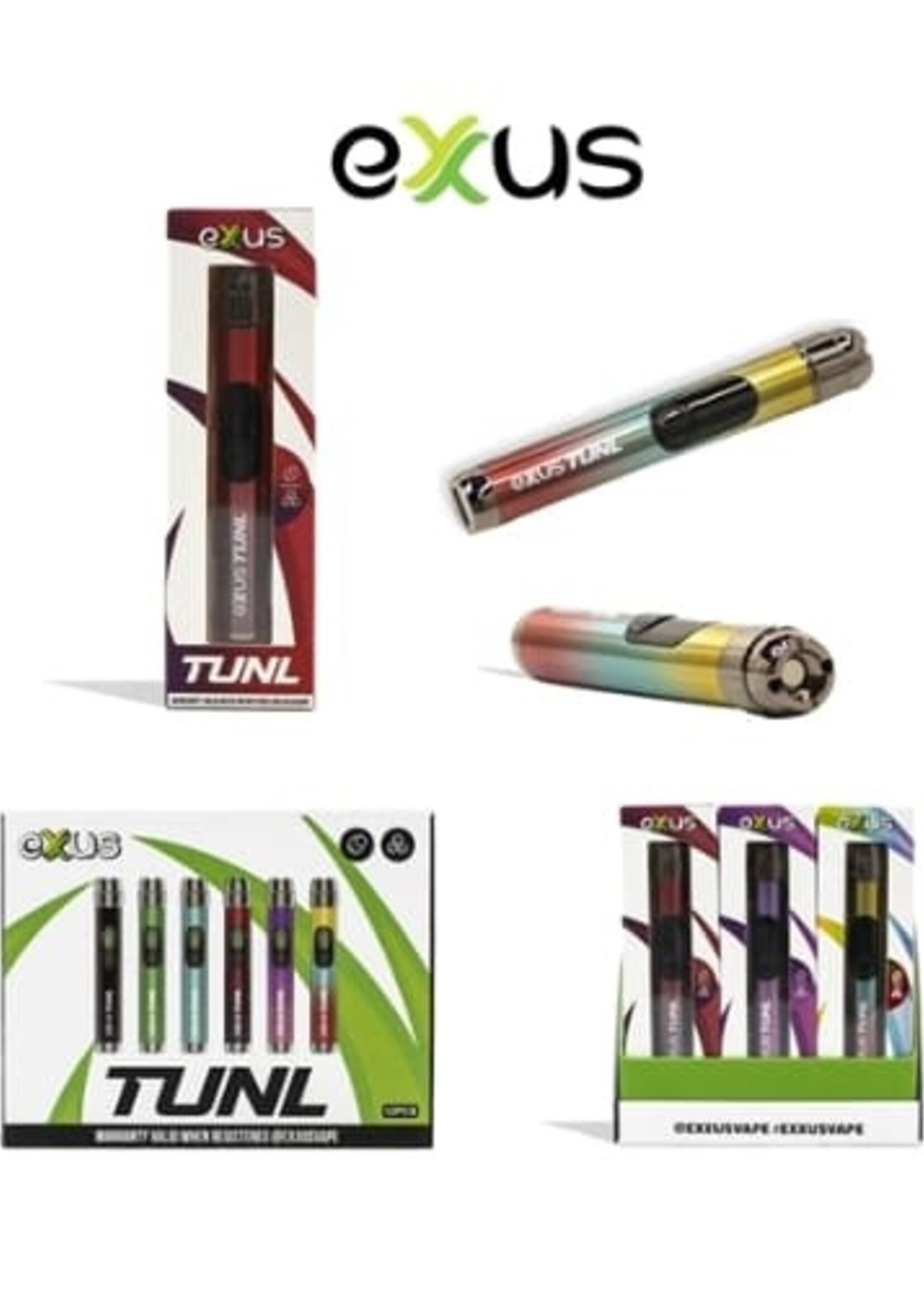 Exxus Exxus Tunl Cartridge Vaporizer Battery