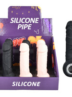 Penis Silicone Hand Pipe