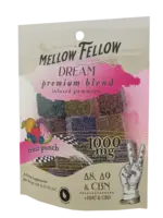 Mellow Fellow Mellow Fellow M-Fusions Bag 1000mg Dream Blend Fruit Punch 20 Cnt
