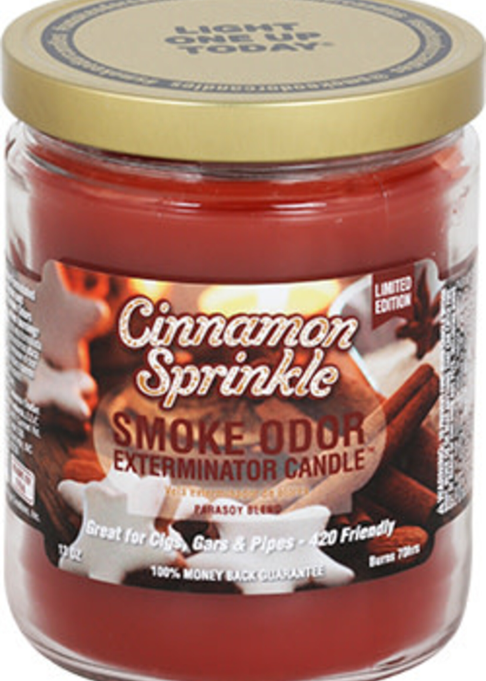 Smoke Odor Smoke Odor Candle Cinnamon Sprinkle