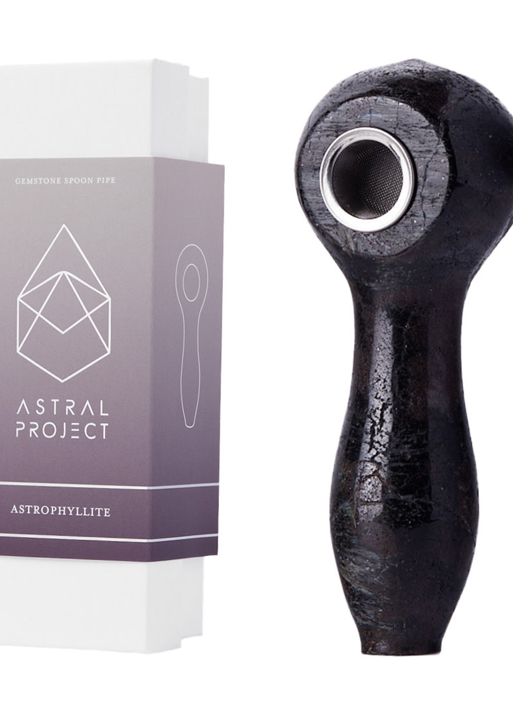 Astral Project Astral Project Gemstone Spoon Pipes Assorted Colors
