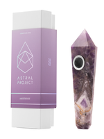Astral Project Astral Project Gemstone Spoon Pipes Pointed Assorted Colors