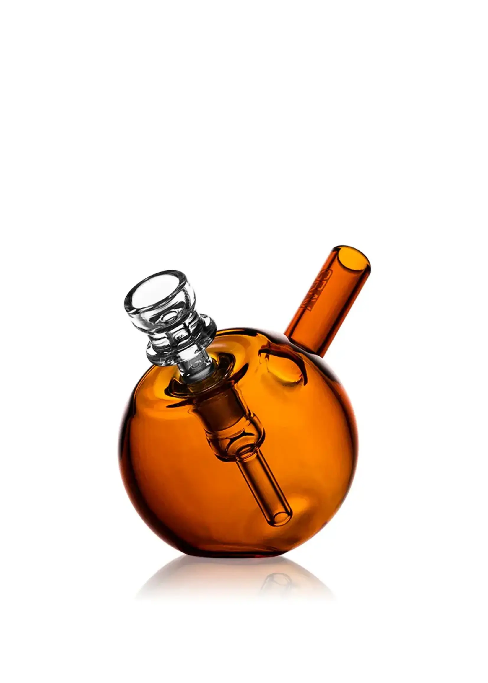 Grav Grav Spherical Pocket Bubbler Amber