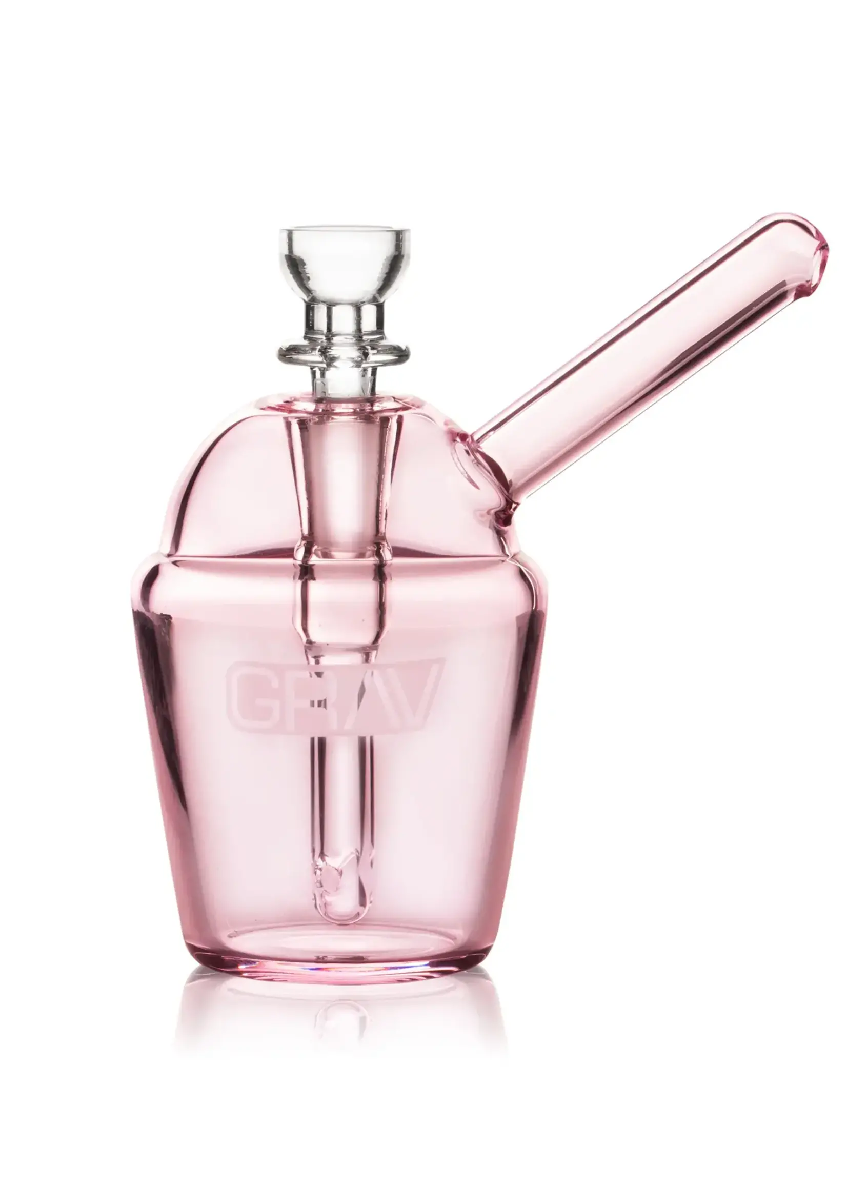 Grav Grav Slush Cup Pocket Bubbler Pink