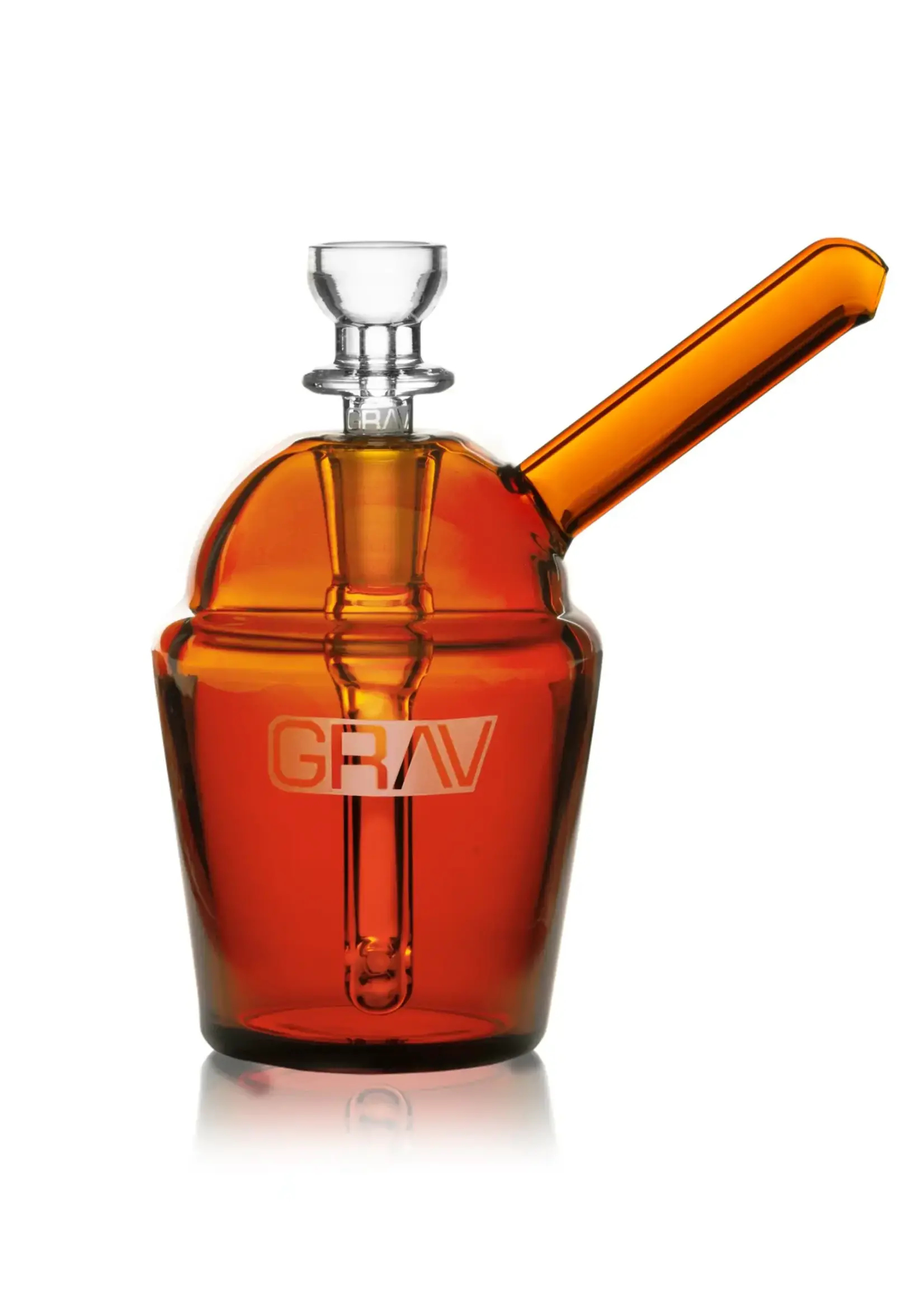 Grav Grav Slush Cup Pocket Bubbler Amber