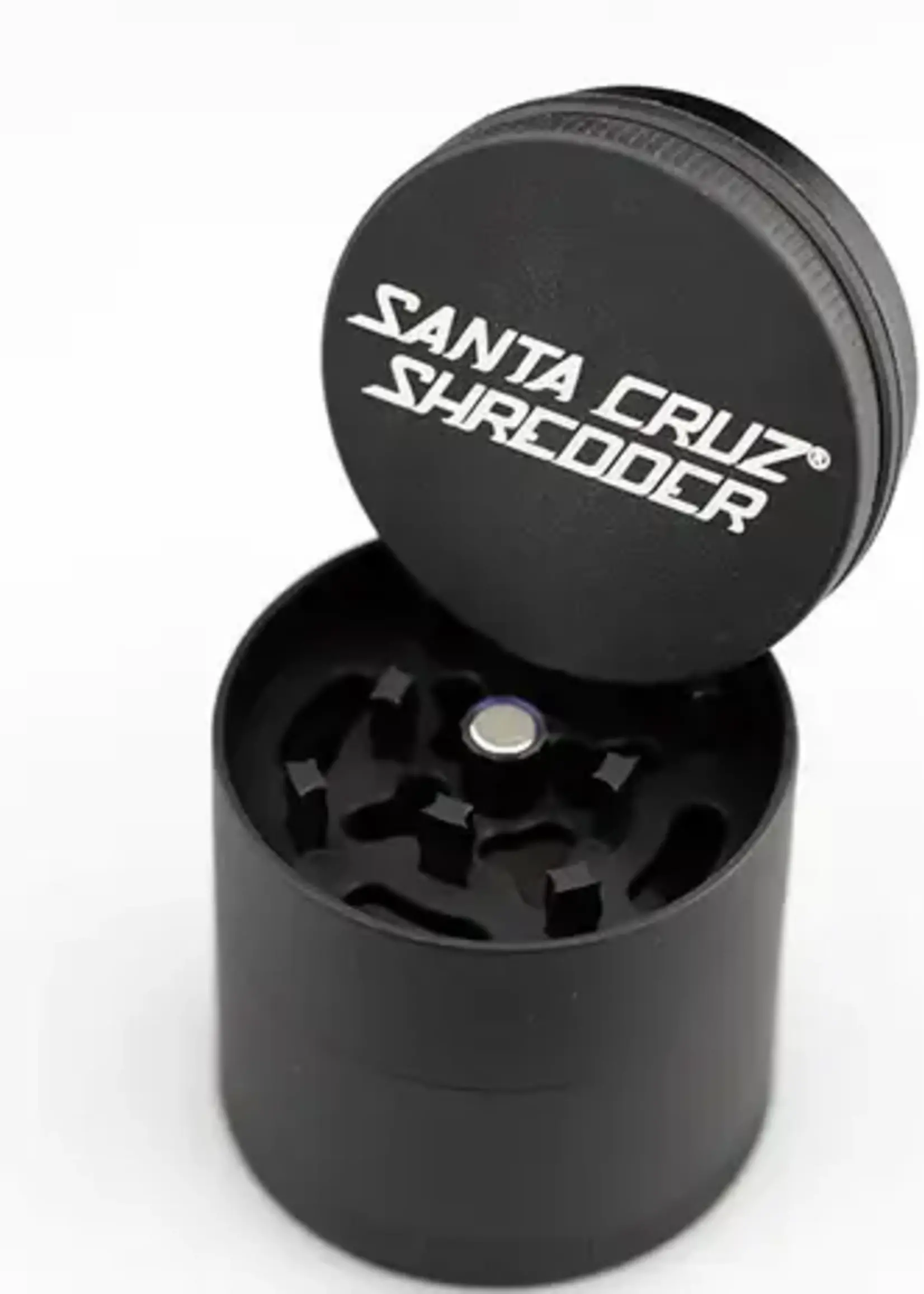 Santa Cruz Shredder Santa Cruz Shredder 4 Piece Small Grinder Black