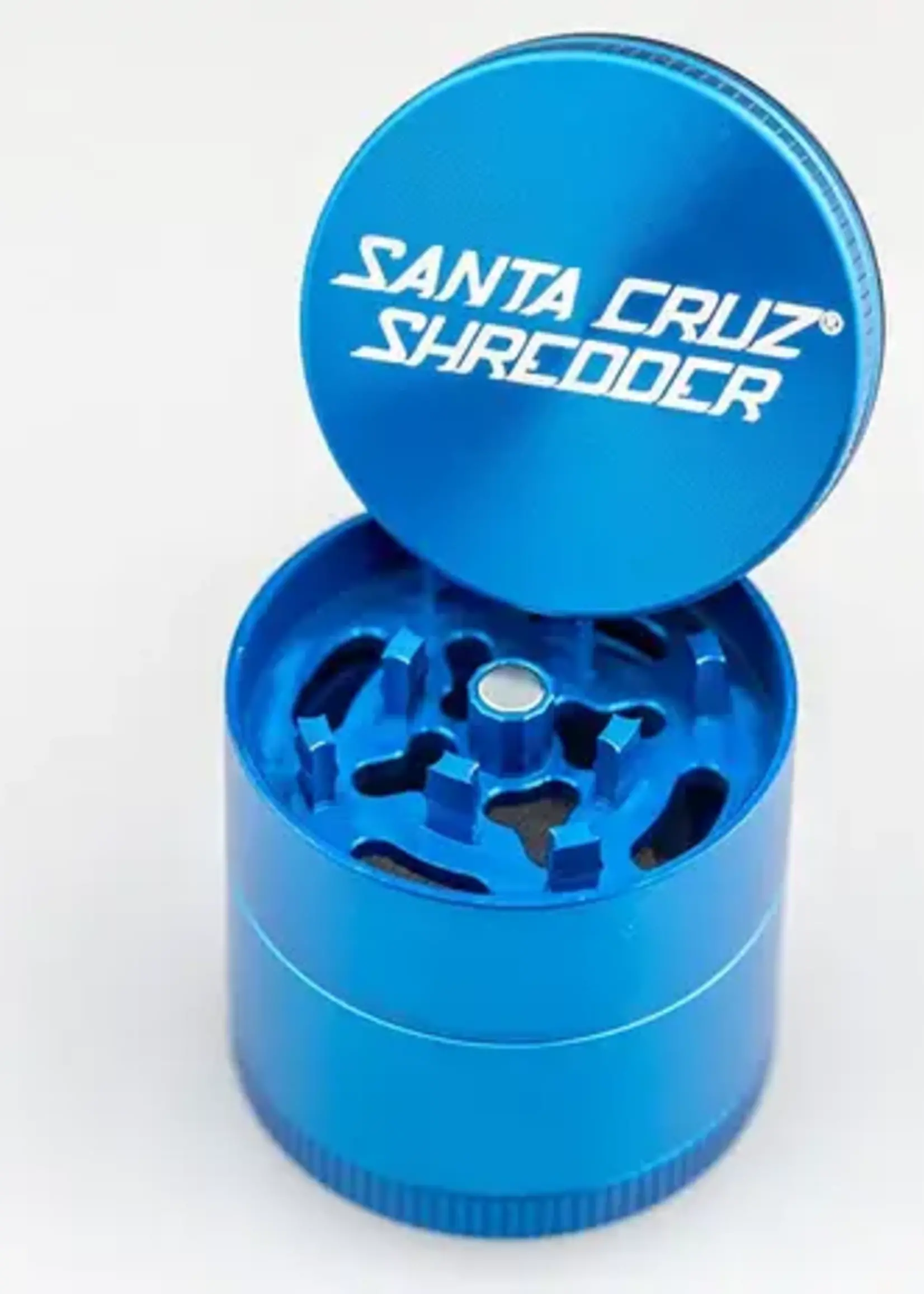 Santa Cruz Shredder Santa Cruz Shredder 4 Piece Small Grinder Blue