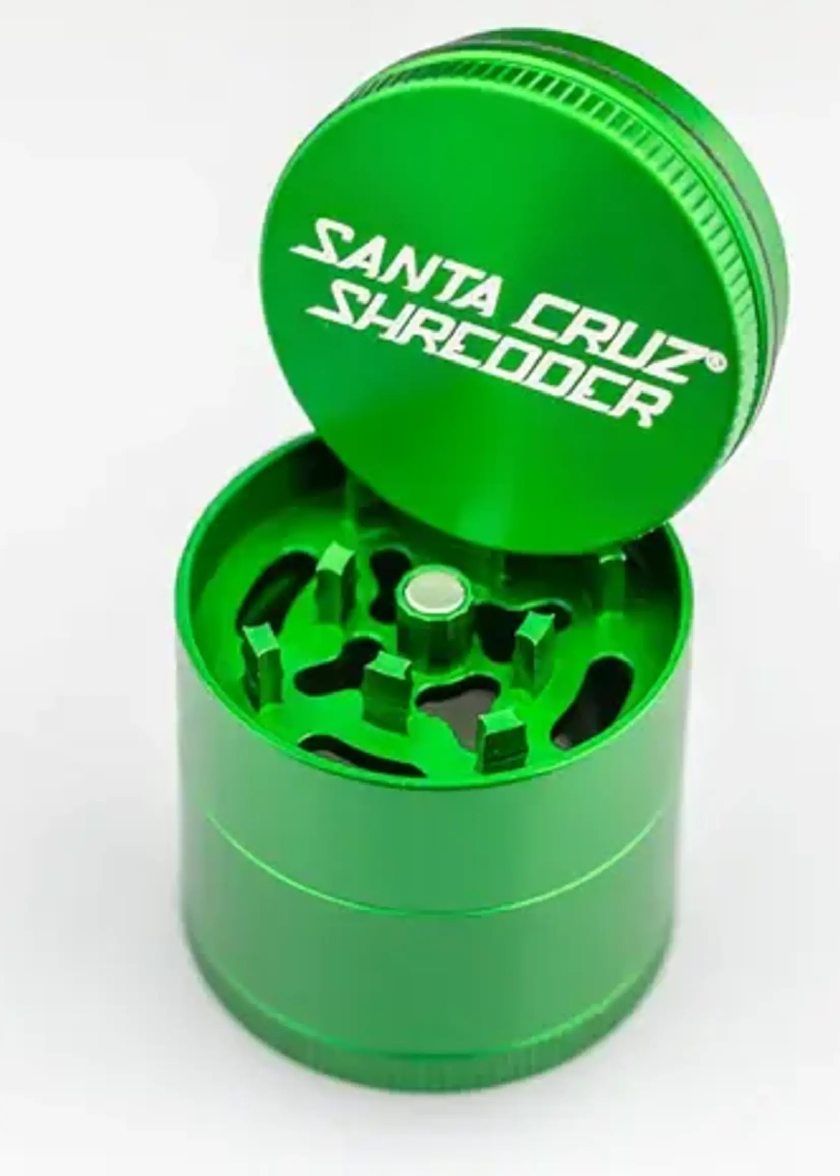 Santa Cruz Shredder Santa Cruz Shredder 4 Piece Small Grinder Green