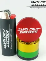 Santa Cruz Shredder Santa Cruz Shredder 4 Piece Small Grinder Red