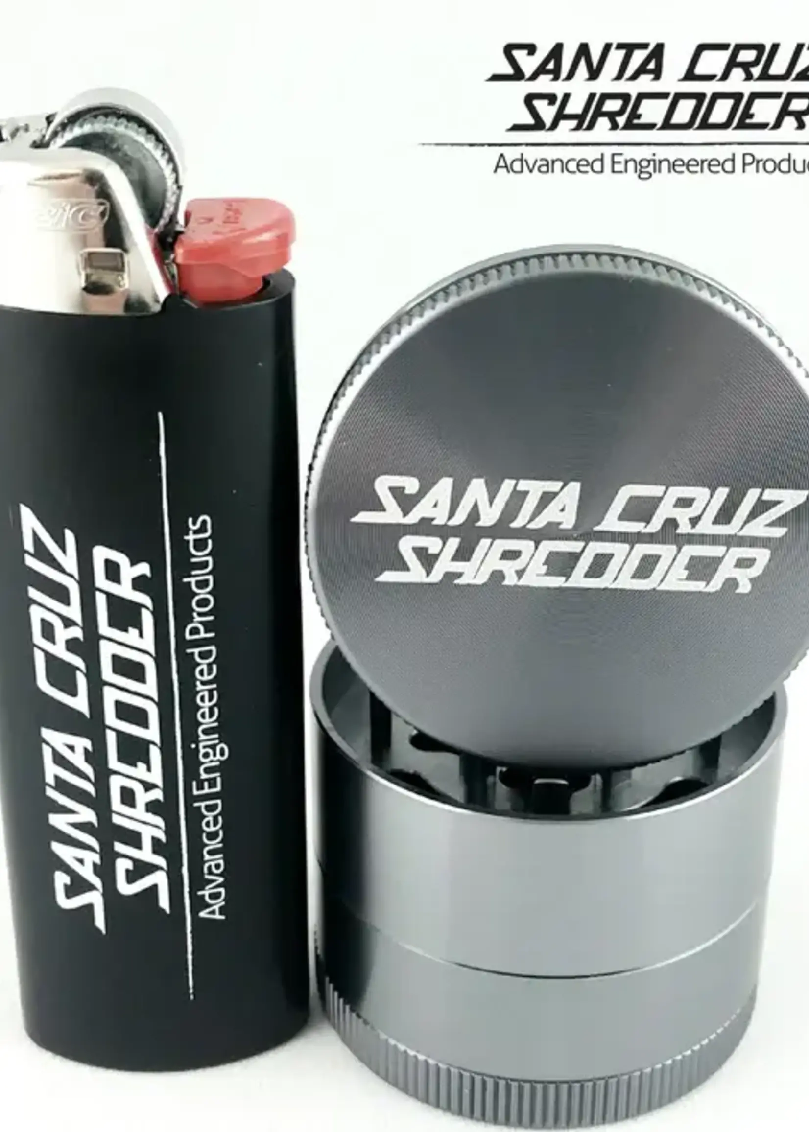 Santa Cruz Shredder Santa Cruz Shredder 4 Piece Small Grinder Grey