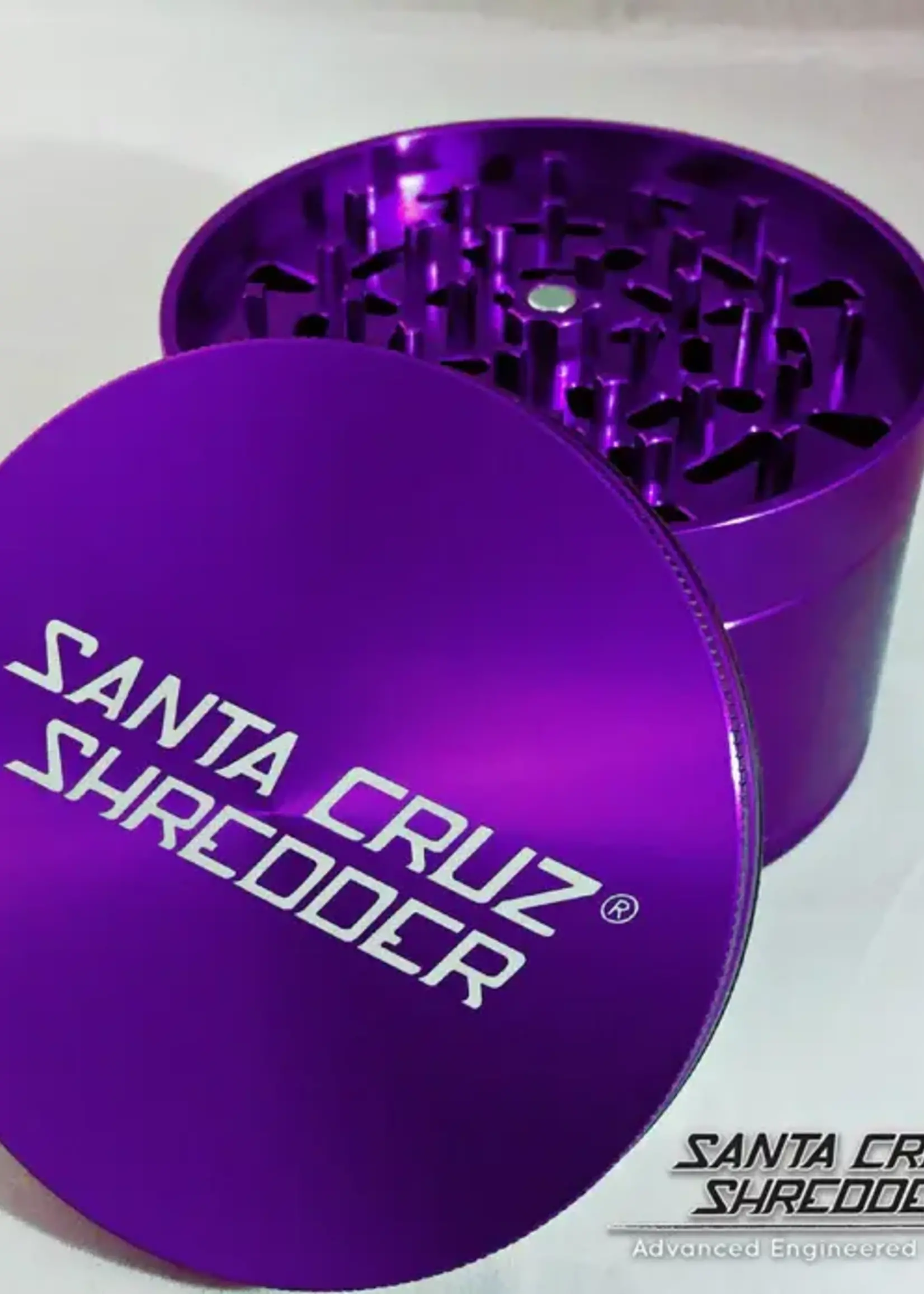 Santa Cruz Shredder Santa Cruz Shredder 4 Piece Jumbo Grinder Purple