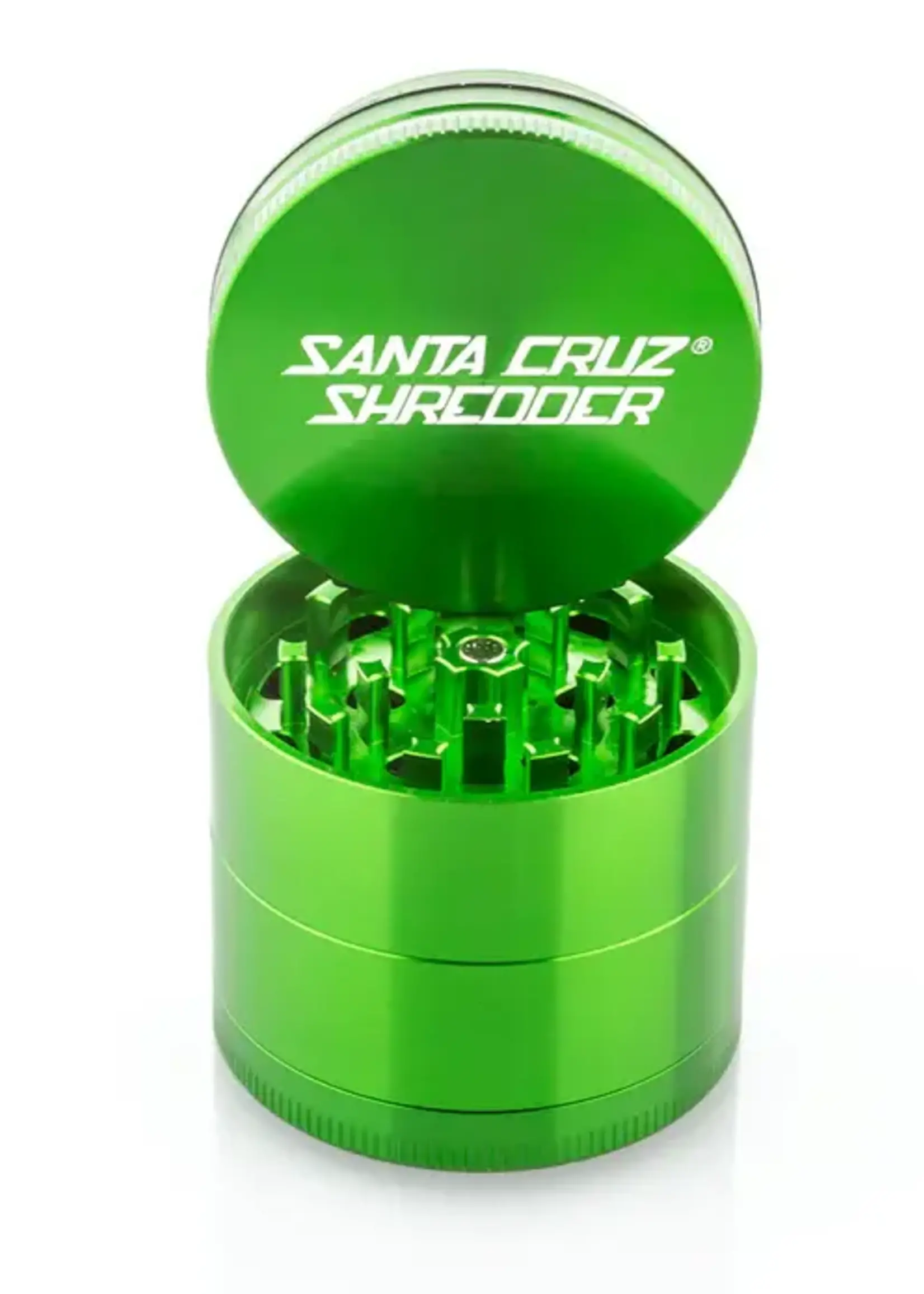 Santa Cruz Shredder Santa Cruz Shredder 4 Piece Medium Grinder Green
