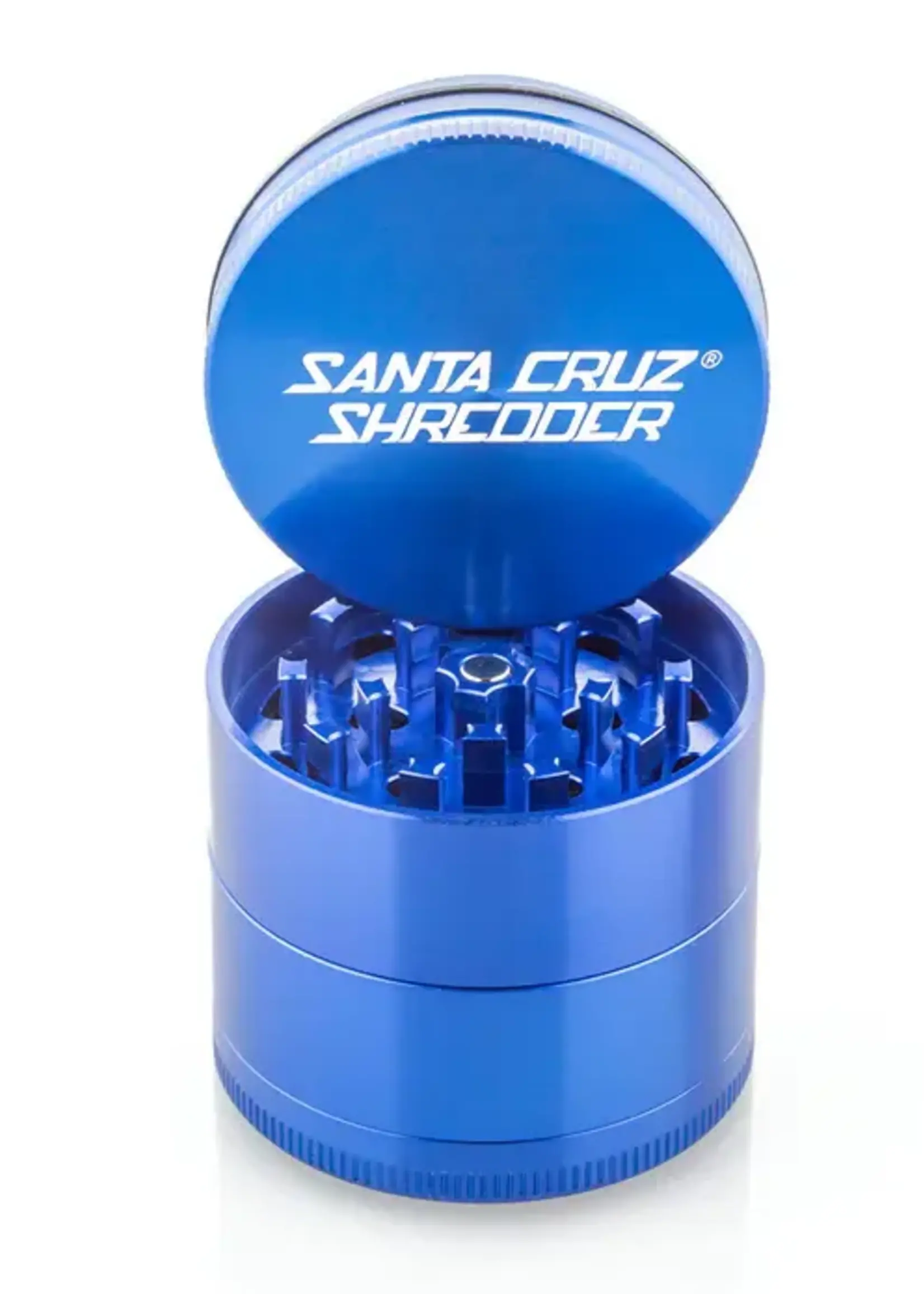 Santa Cruz Shredder Santa Cruz Shredder 4 Piece Medium Grinder Blue