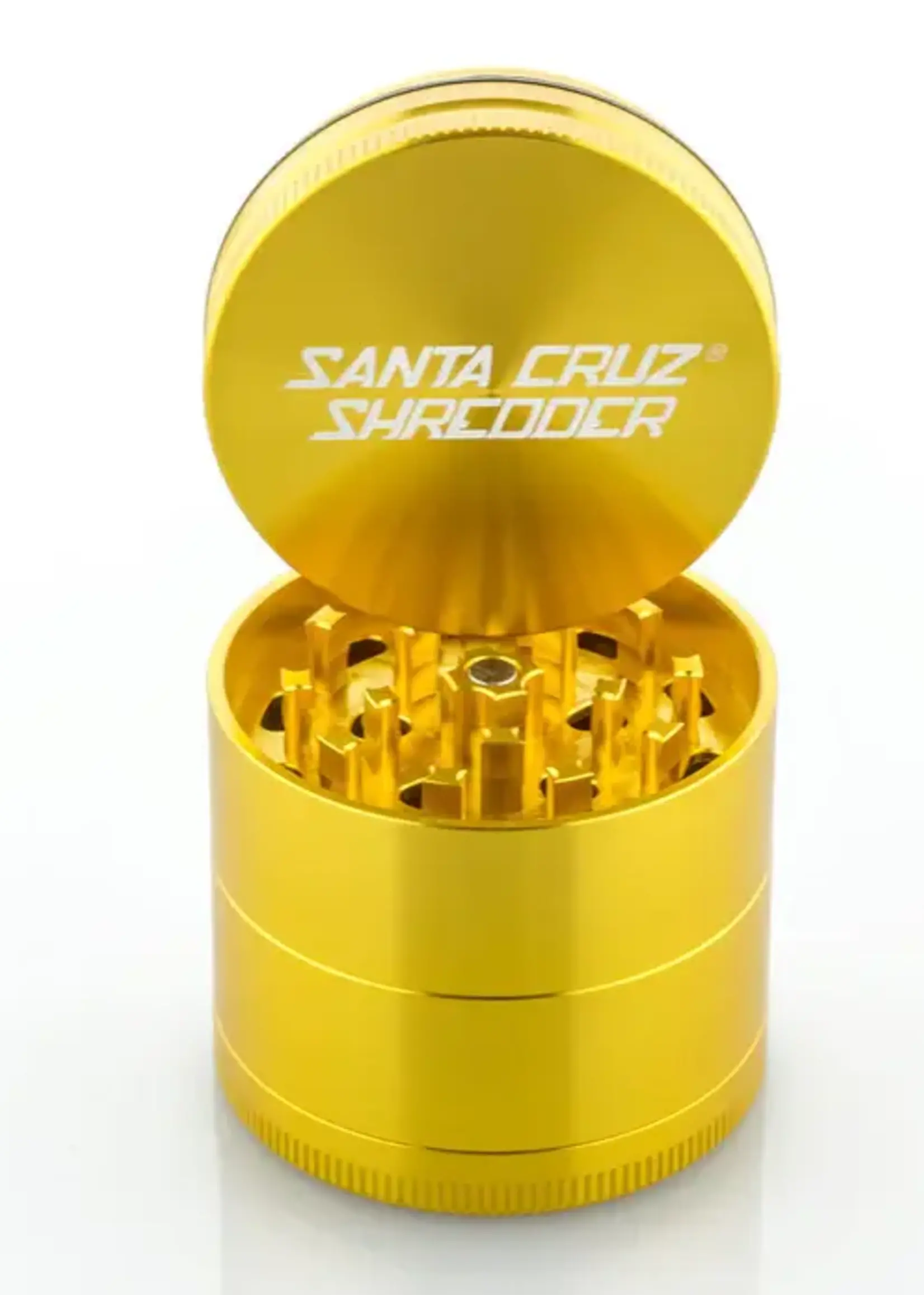 Santa Cruz Shredder Santa Cruz Shredder 4 Piece Medium Grinder Gold