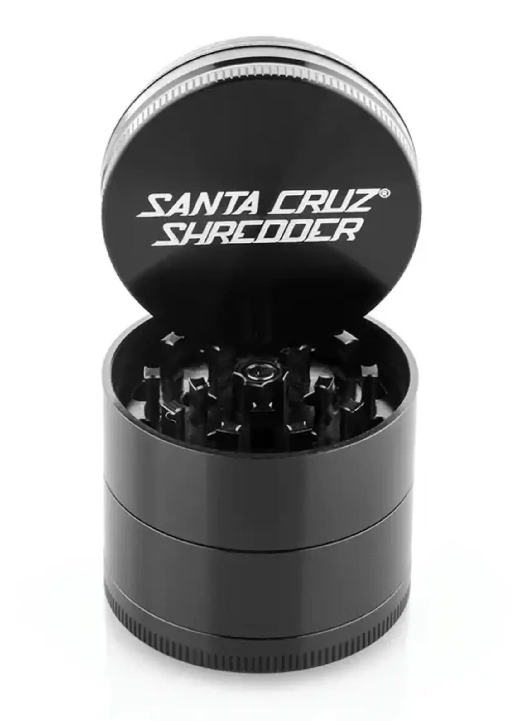 Santa Cruz Shredder Santa Cruz Shredder 4 Piece Medium Grinder Black