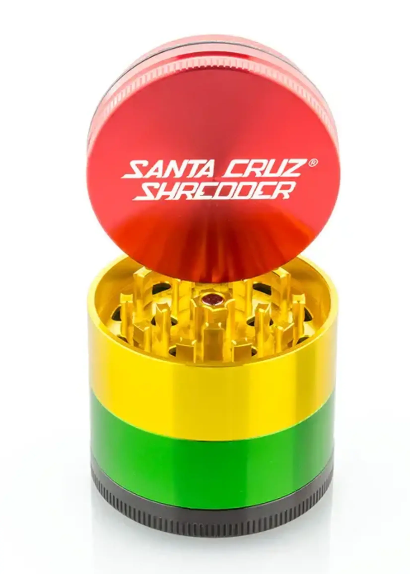 Santa Cruz Shredder Santa Cruz Shredder 4 Piece Medium Grinder Rasta